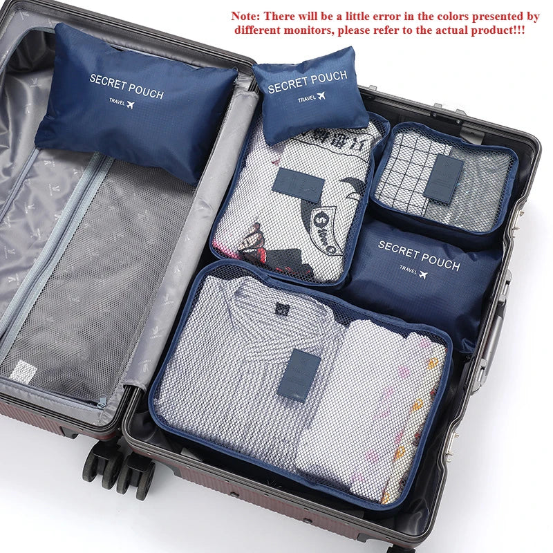 6-Piece Travel Organizer Set