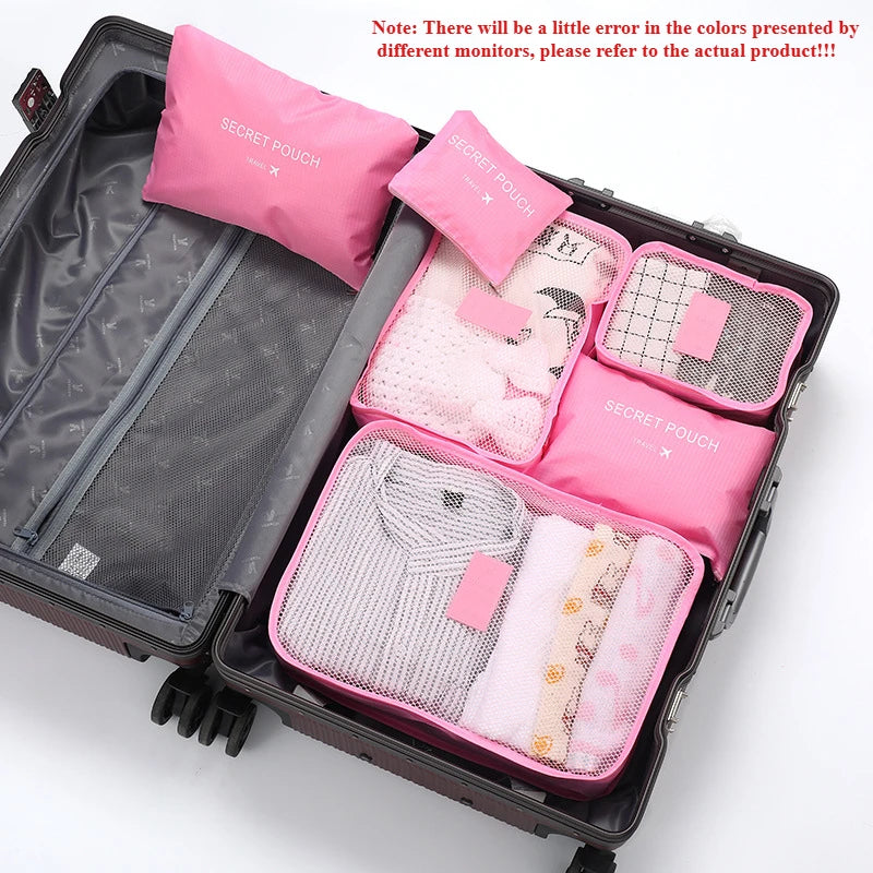 6-Piece Travel Organizer Set