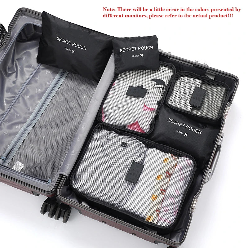 6-Piece Travel Organizer Set