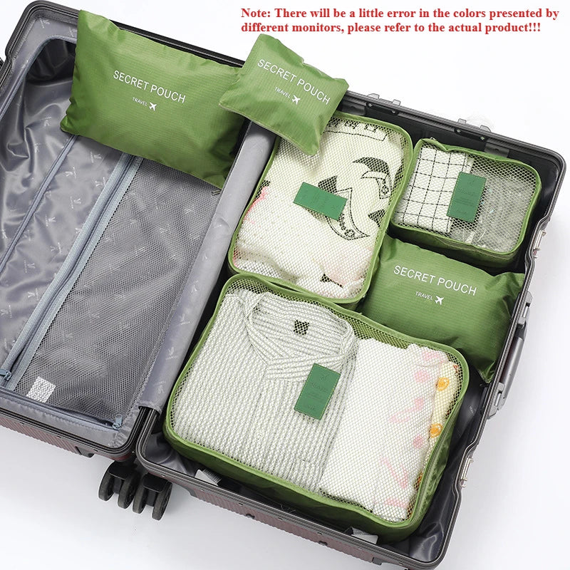 6-Piece Travel Organizer Set