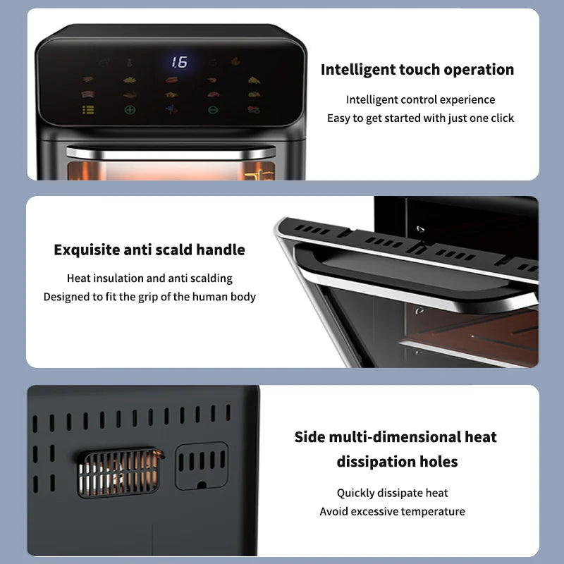 10L Visual Smart Air Fryer & Convection Oven