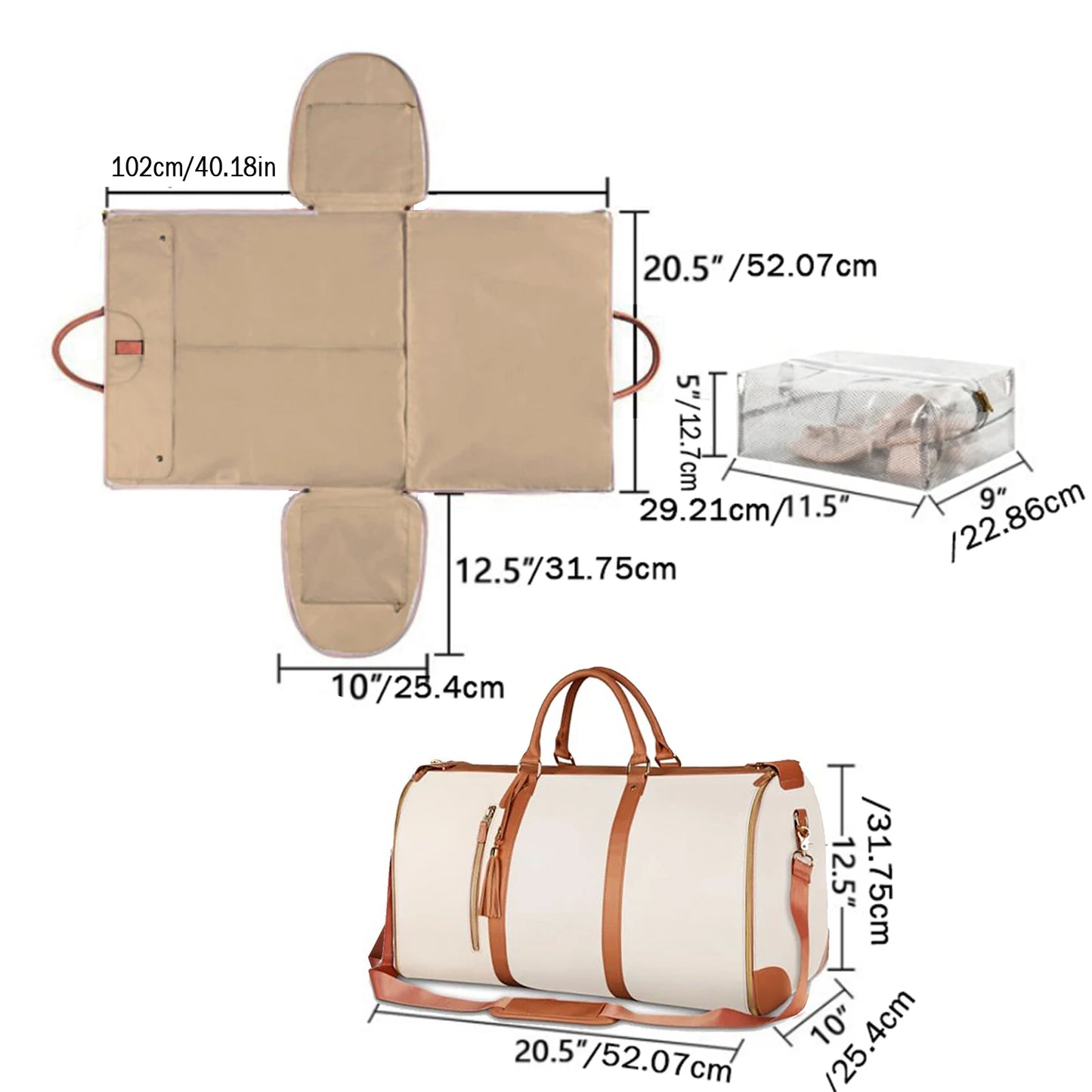 Foldable Business Duffel