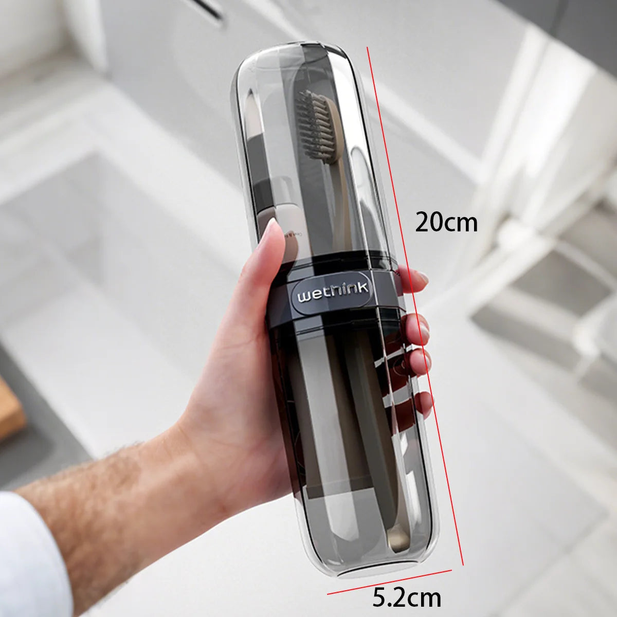 Portable Toothbrush Organizer