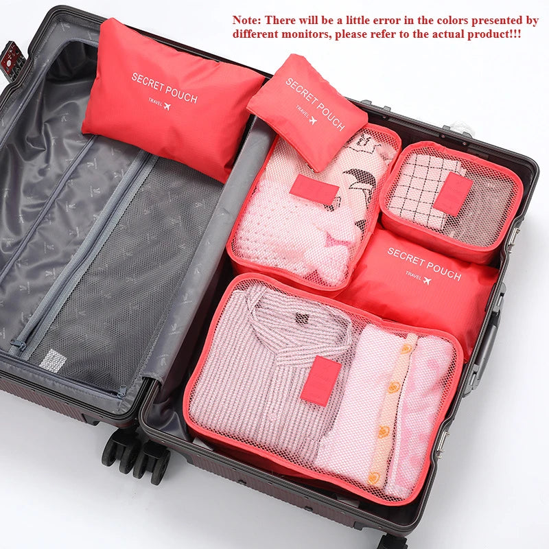 6-Piece Travel Organizer Set