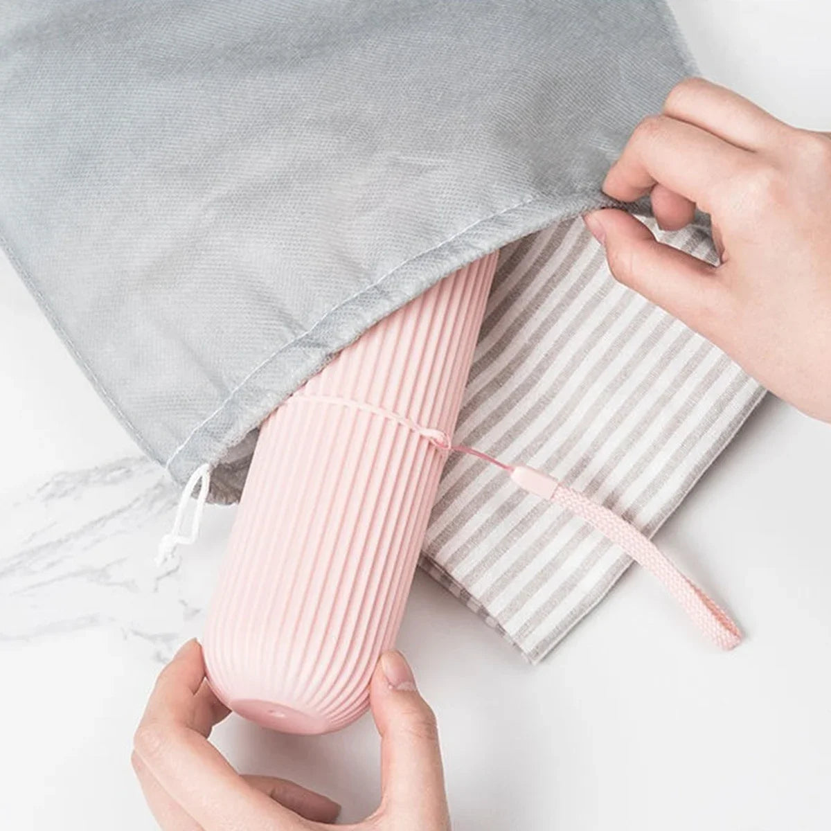 Portable Toothbrush Organizer